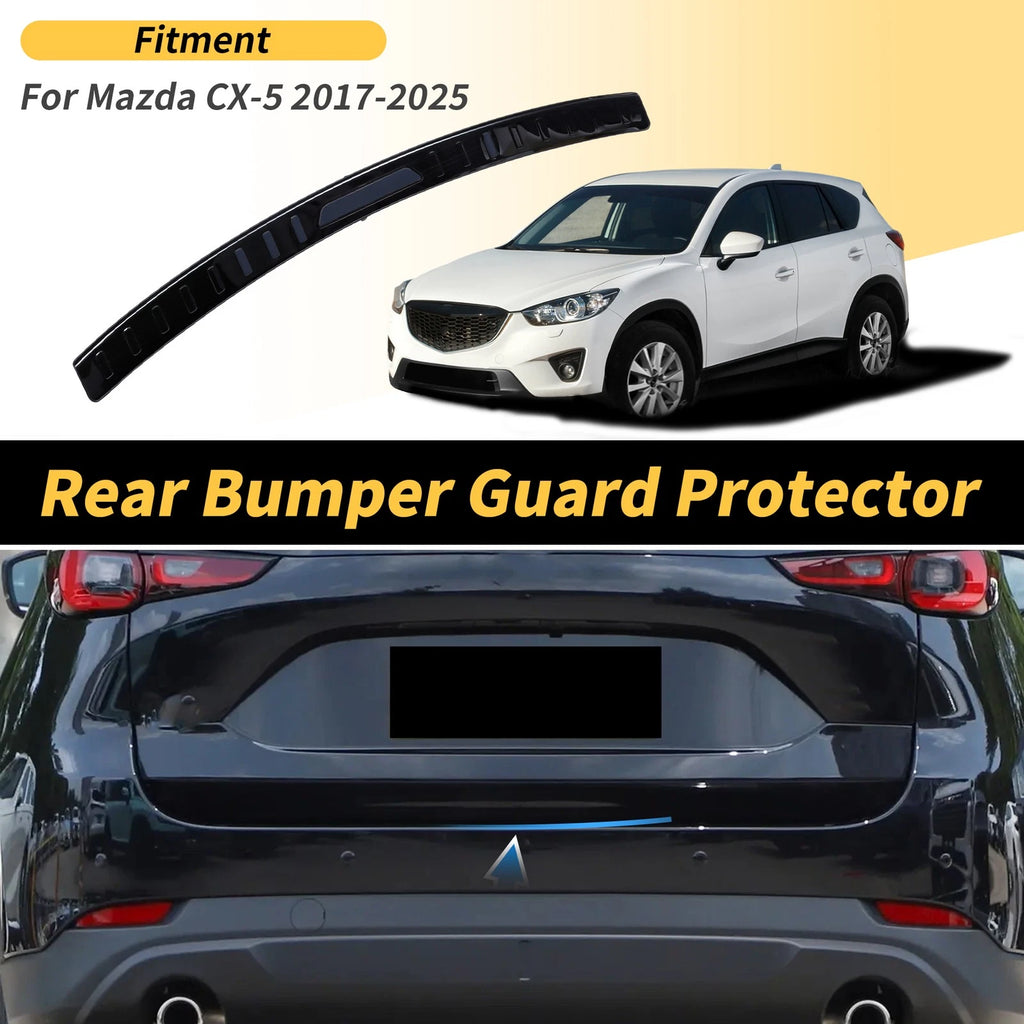 Bumper Guards for Mazda CX-5 (2017–2025) Titanium Tone 1 Pc