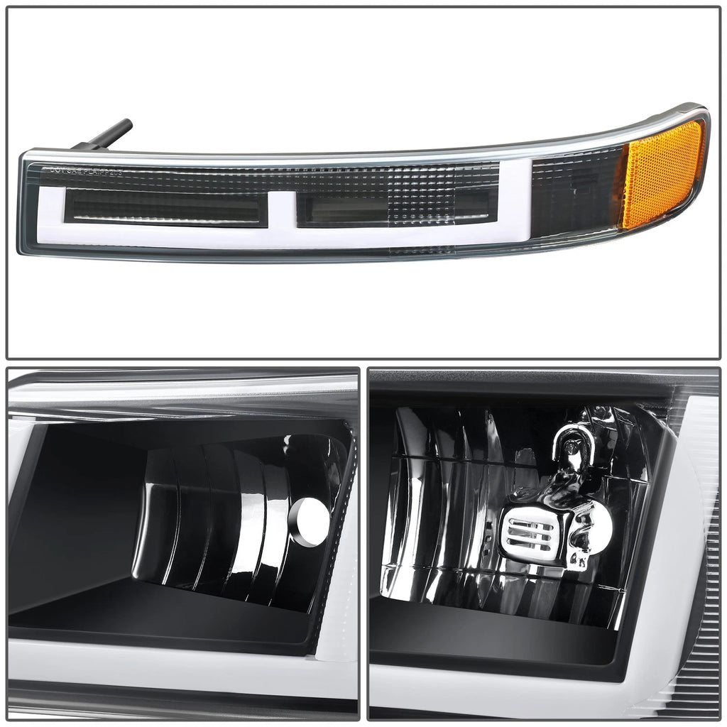 LED DRL Headlights for Chevrolet Express/Savana 1500-3500 (2003–2023)