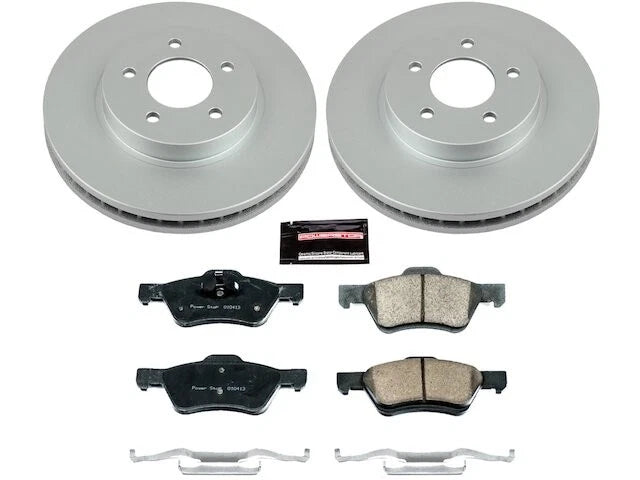 Front Brake Pad and Rotor Kit for Mazda Tribute (2010) BZ868DG