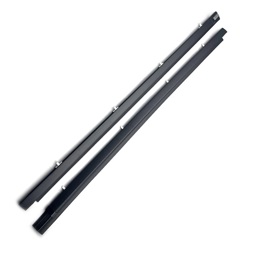 2X Front Door Window Belt Weatherstrip for Toyota Tacoma (1995–2004)
