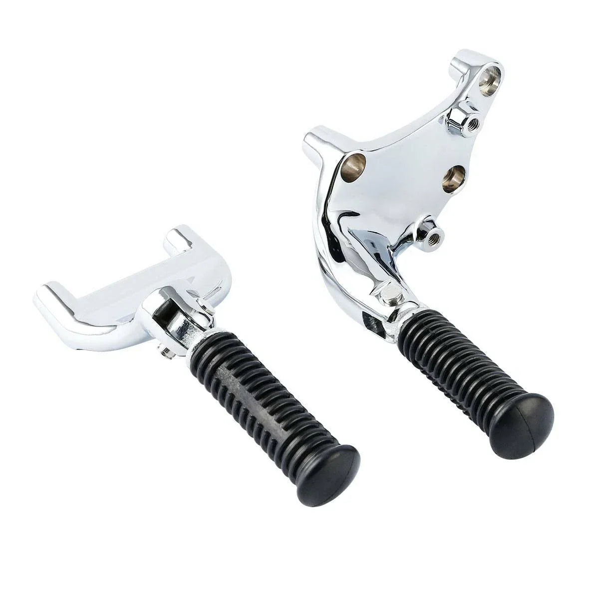 Chrome Passenger Footpeg Pedals for Harley Sportster Iron 883 1200 48 (2014-2022)
