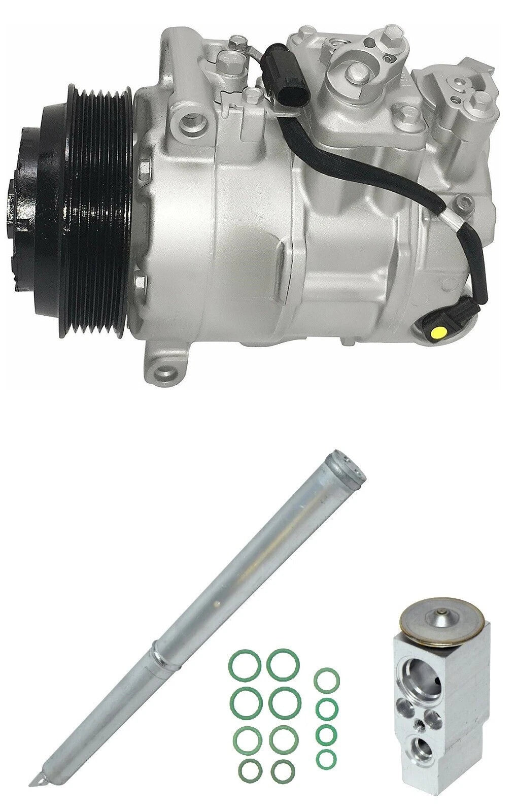 AC Compressor Kit Replacement for Mercedes ML63 AMG (2013-2015)