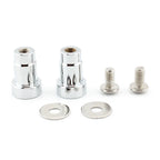 Chrome CNC Aluminum Motorcycle Mirror Hole Caps