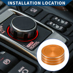 Drive Mode Gear Shift Switch Knob Cover for Subaru Forester (2019–2022) Orange