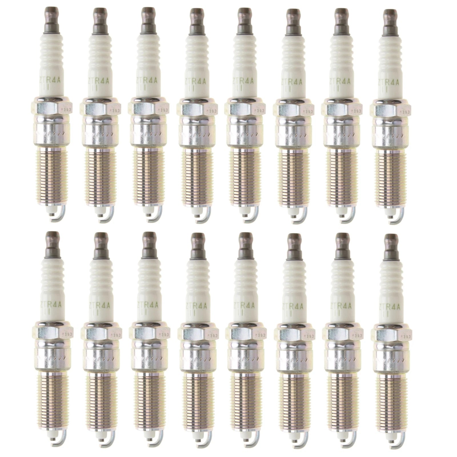 Set of 16 NGK V-Power Nickel Spark Plugs for Jeep Dodge Chrysler