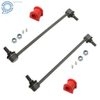 Set of 4 Front Sway Bar Links and Bushings for Toyota Sienna (2011–2019)
