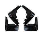 Set of 4 Painted Black Mud Flaps for Toyota Corolla Sedan (2020–2023)