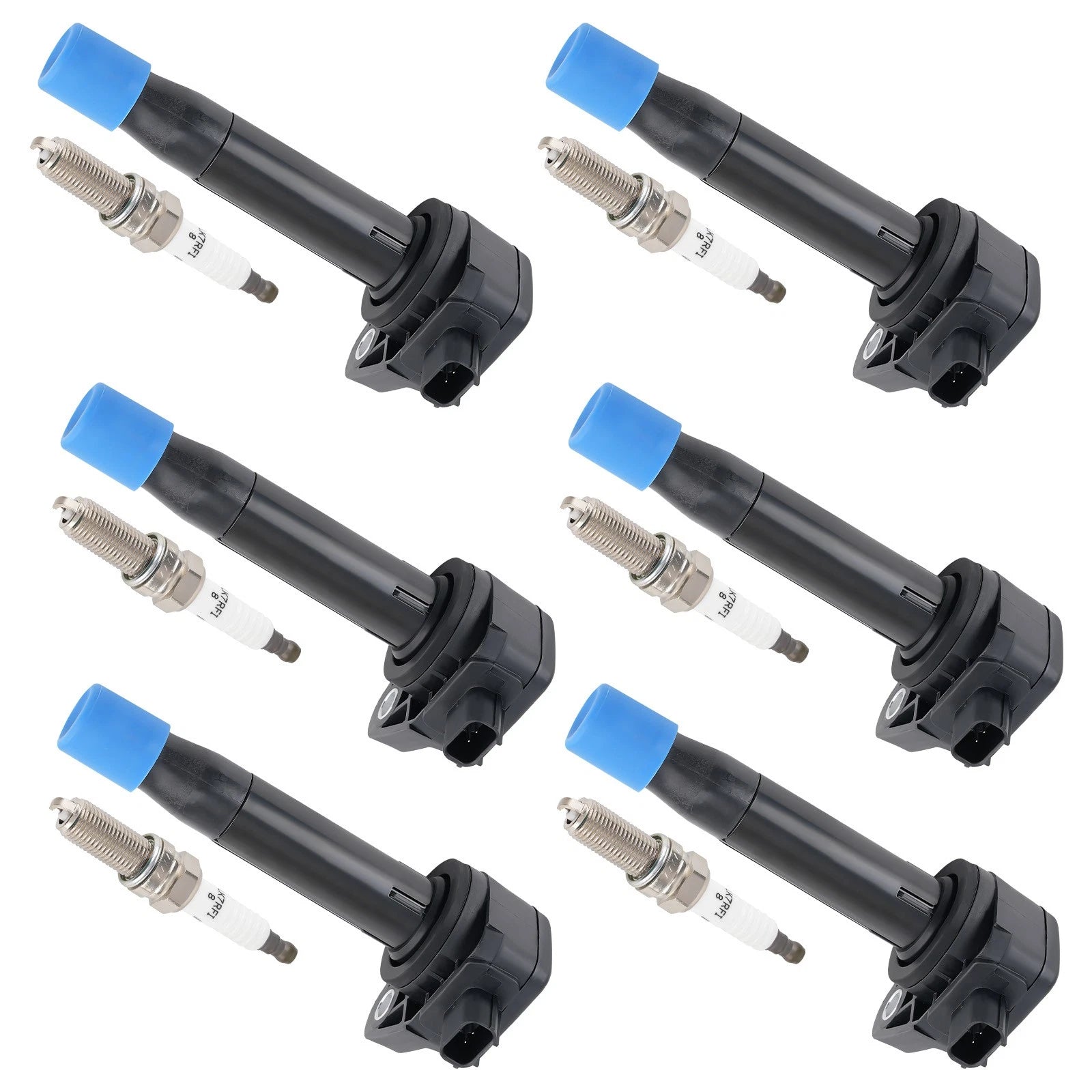 Ignition Coil & Spark Plug Combo for Acura ZDX 3.7L V6 (2010–2013) 5C1722