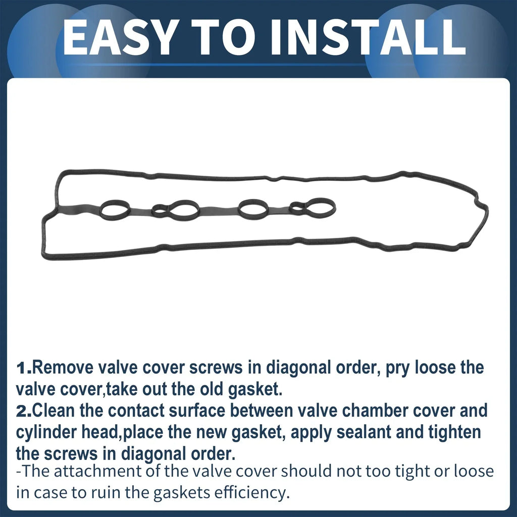 Valve Cover Gasket Set for Chevrolet Sail (2010-2013) - 1 Pcs