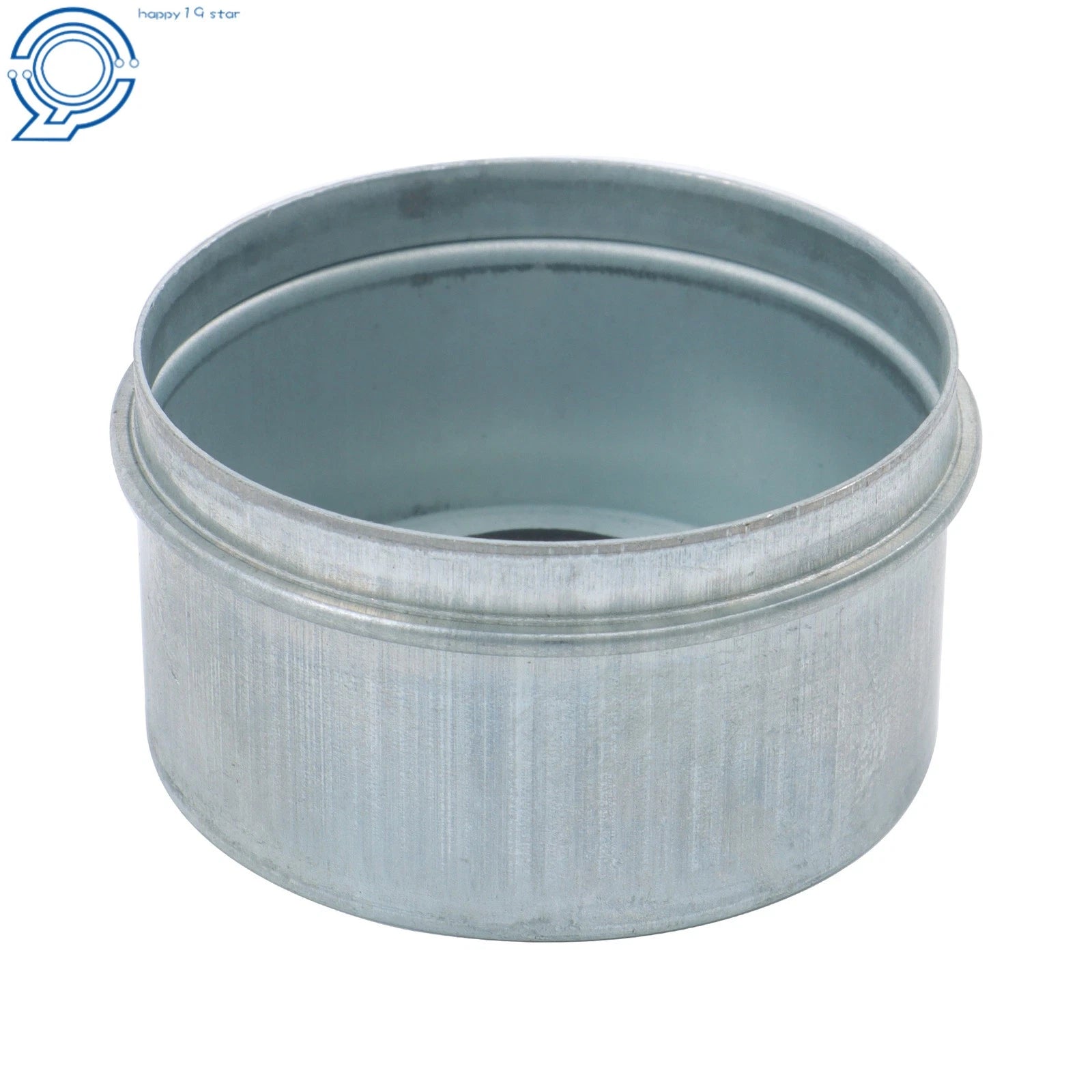 8 Lug Galvanized Boat Trailer Hub Kit with Fully Greased Bearings