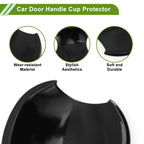 Set of 4 Door Handle Cup Protectors for Honda Civic 8th (2006–2011) Gloss Black
