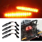 2X LED Turn Signal Lights for Motorcycle Dirt Bike