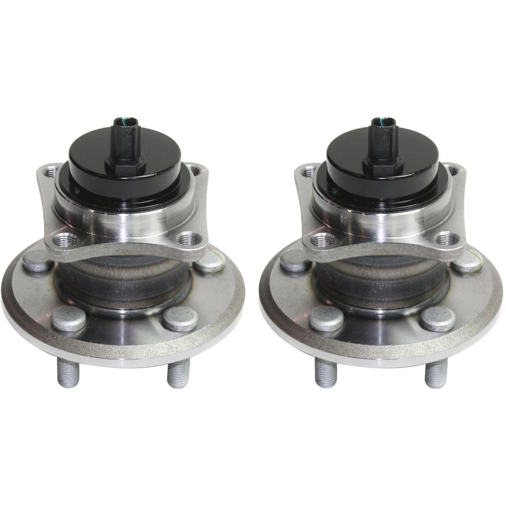 Set of 2 Wheel Hubs for Toyota Corolla (2009–2018) with Bearing & Sensor