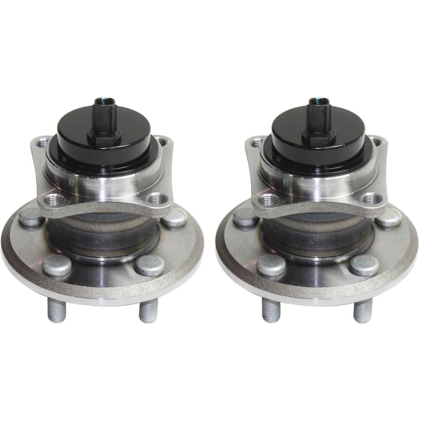 Set of 2 Wheel Hubs for Toyota Corolla (2009–2018) with Bearing & Sensor