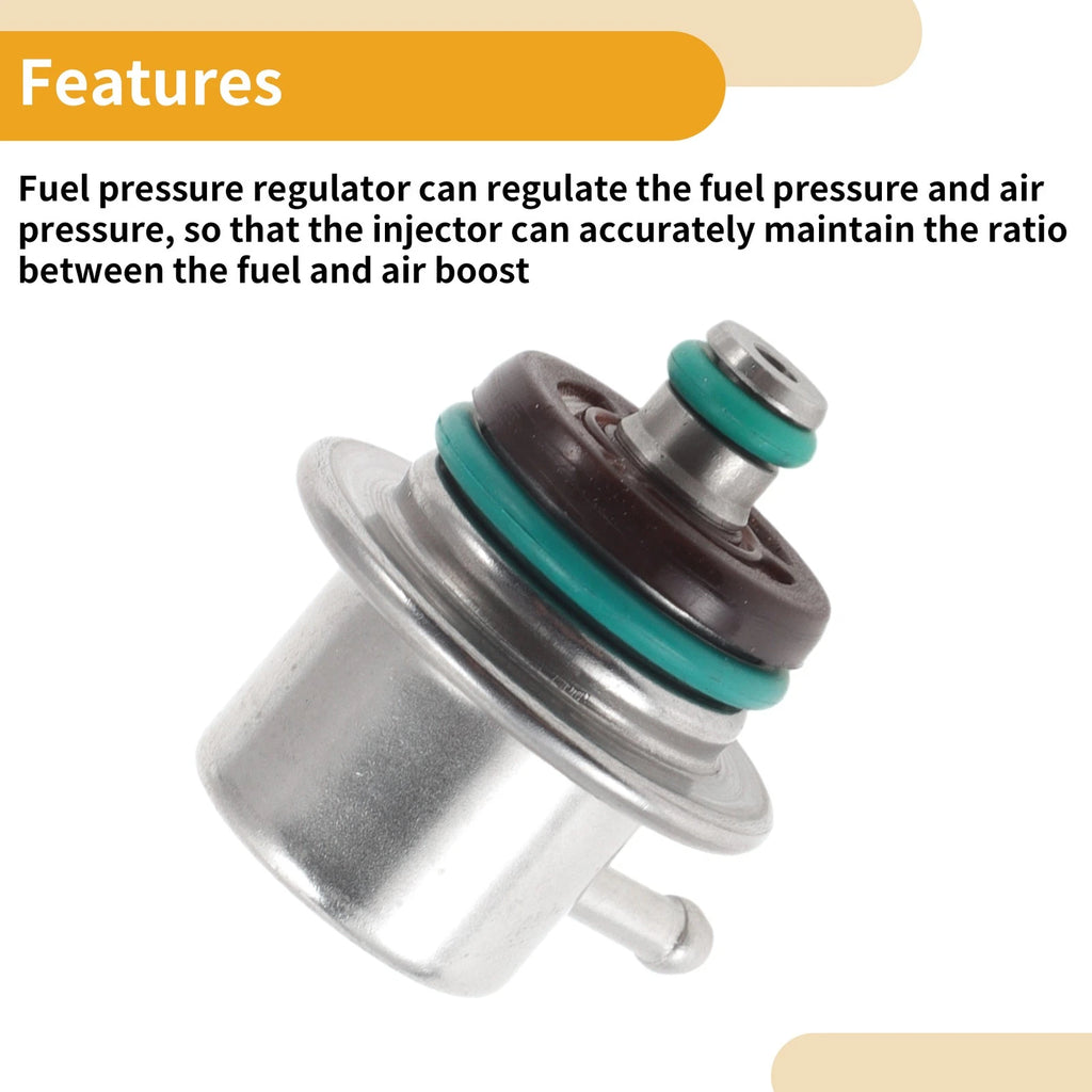 Fuel Pressure Regulator for BMW 323i (1997–2001) No. 0280160504 Metal 20-70 Psi