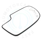 Heated Front Driver Side Mirror Glass with Turn Signal for Chevy GMC Cadillac (2003–2007)
