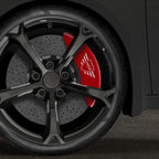 Set of 4 Red Caliper Covers w/'MGP' for 2023 Mini Cooper