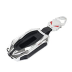 Silver Key Fob Cover Protector Case for Dodge Ram 1500 (2019-2024)
