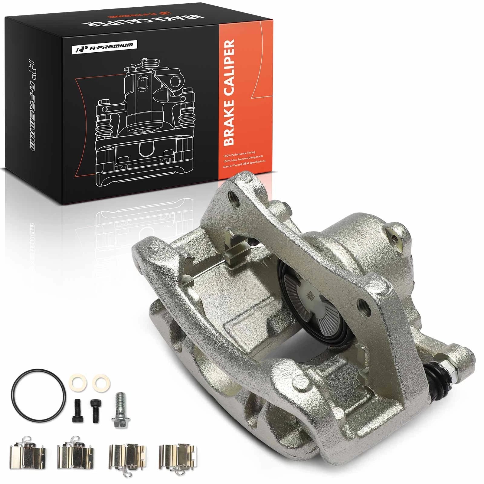 Front Right Brake Caliper with Bracket for Chevrolet Trailblazer (2002–2009)