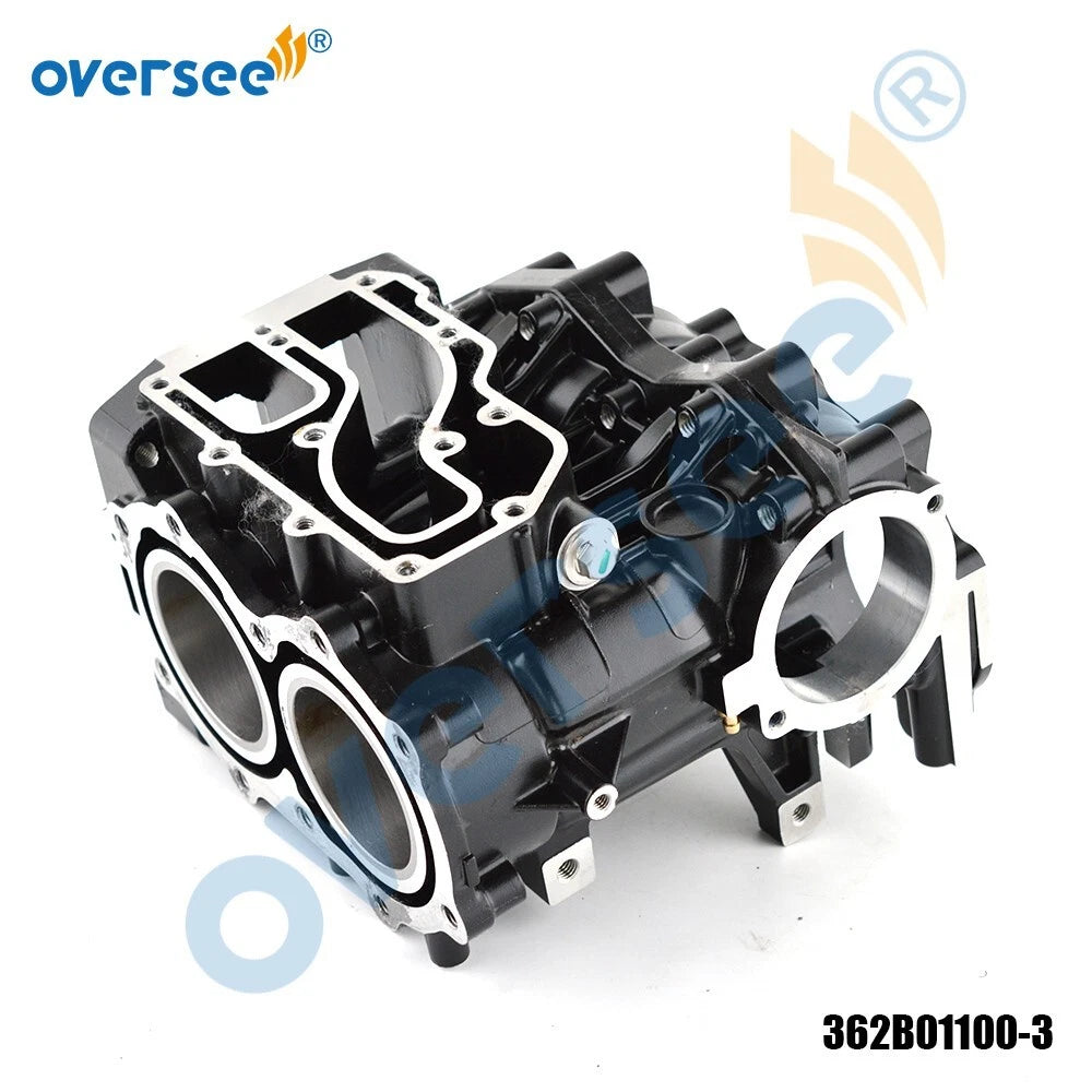 Block & Crankcase Assy for Tohatsu M18E2 (2Cyl 2 Stroke 18HP) 362B01100-3