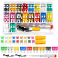 Fuses 306Pcs for Car Fuses Kit with Puller & Tester