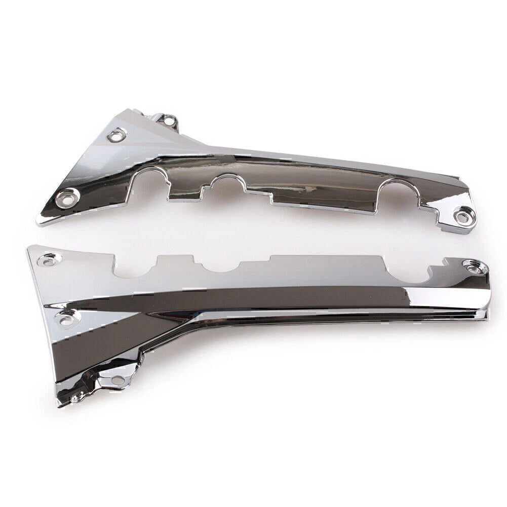 Chrome L&R Fairing Lower Rear Frame Cover for Honda Goldwing GL1800 (2001–2011)