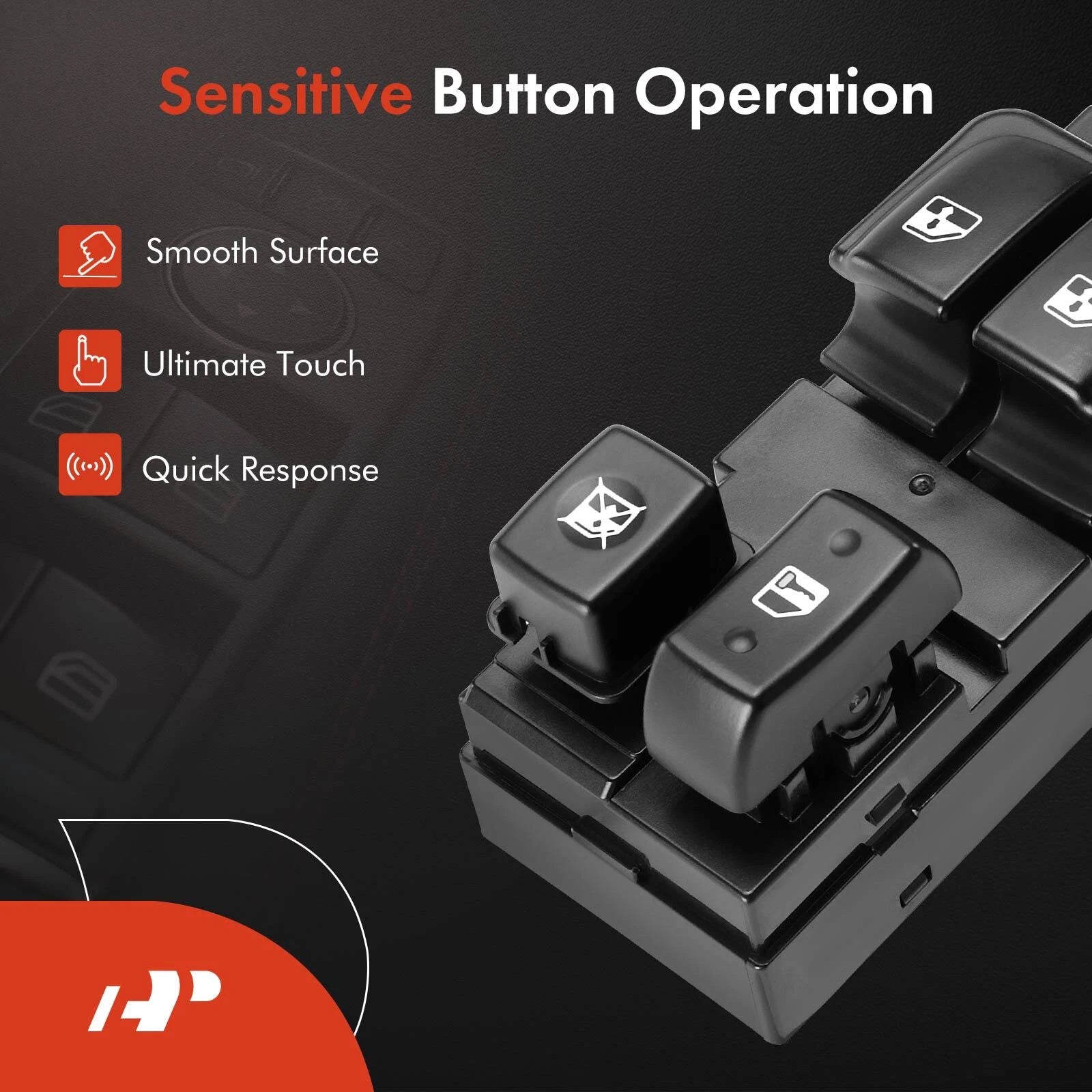 Front Left Power Window Switch for Kia Optima (2006-2008)