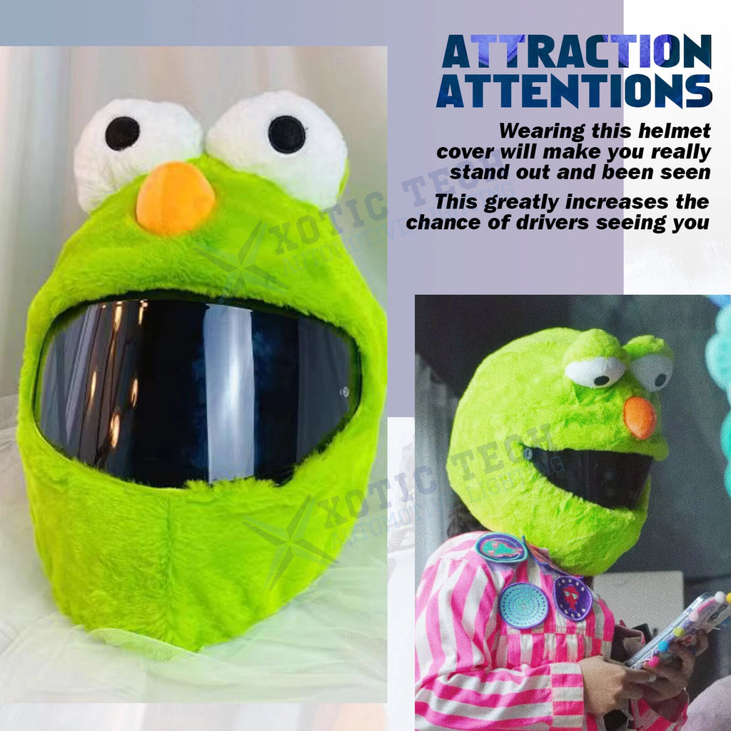 Plush Animal Helmet Decoration for Motorcycle Helmets (2025-2025)