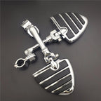 Chrome 1.5" Long Angle Adjustable Foot Peg for Triumph Rocket 3 (2004–2023)