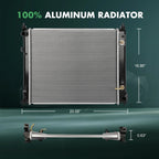 Aluminum Radiator for Nissan Versa Note (2014–2018)