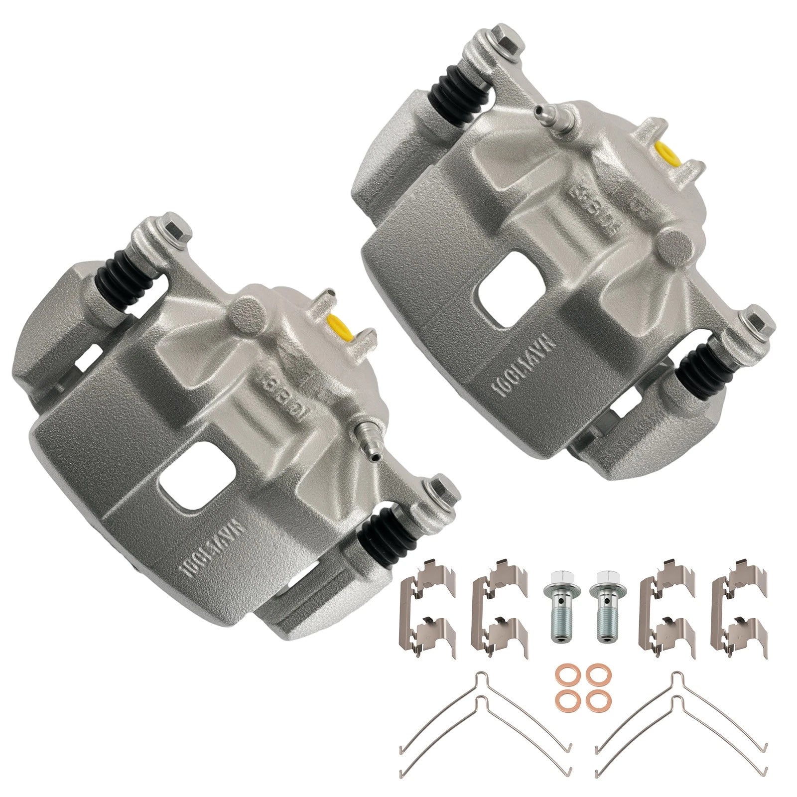 Front Disc Brake Calipers Set for Acura ILX (2013–2015) / Honda CR-Z (2011–2015)