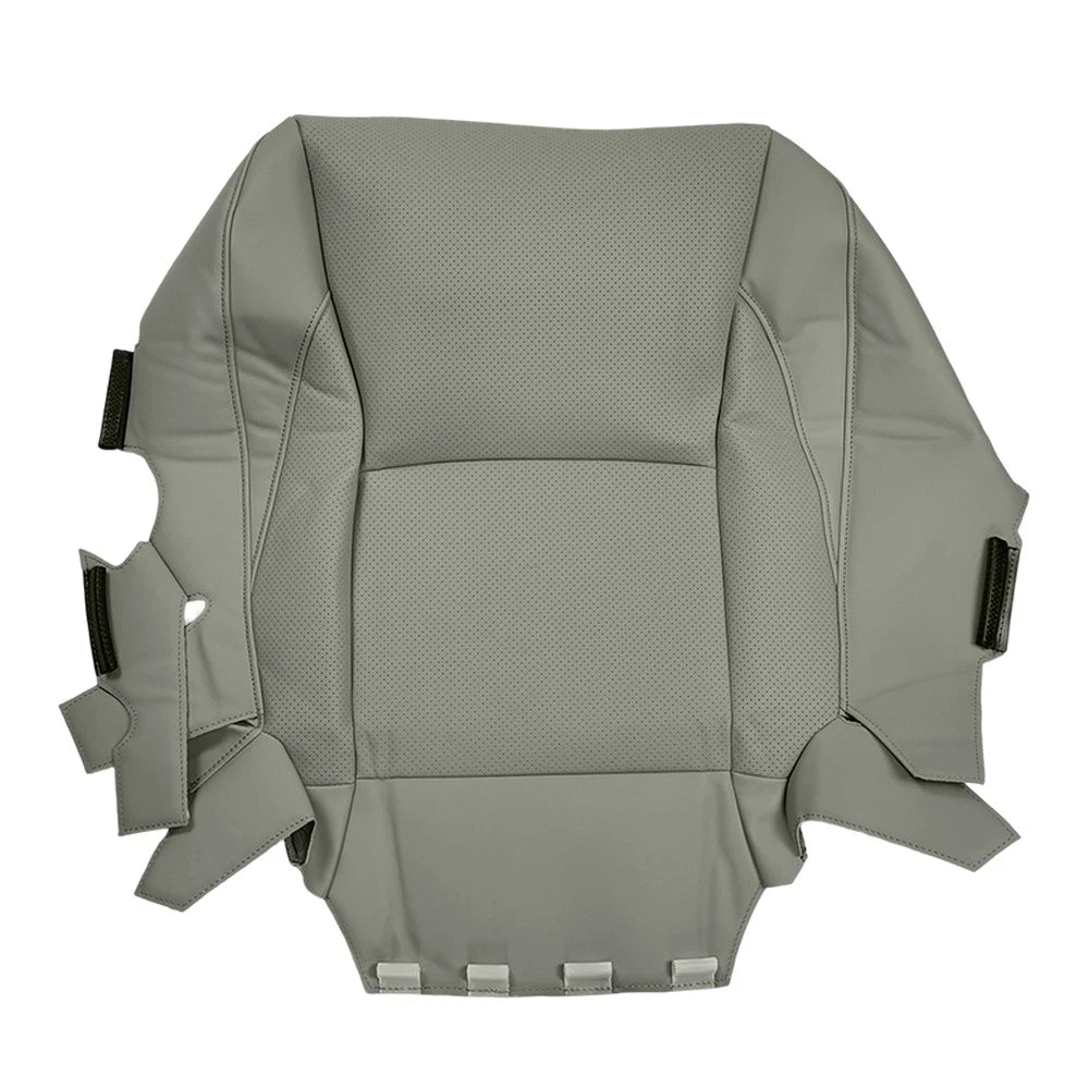 Driver Side Bottom Perforated Leather Seat Cover Gray for Lexus ES350 (2007–2012)