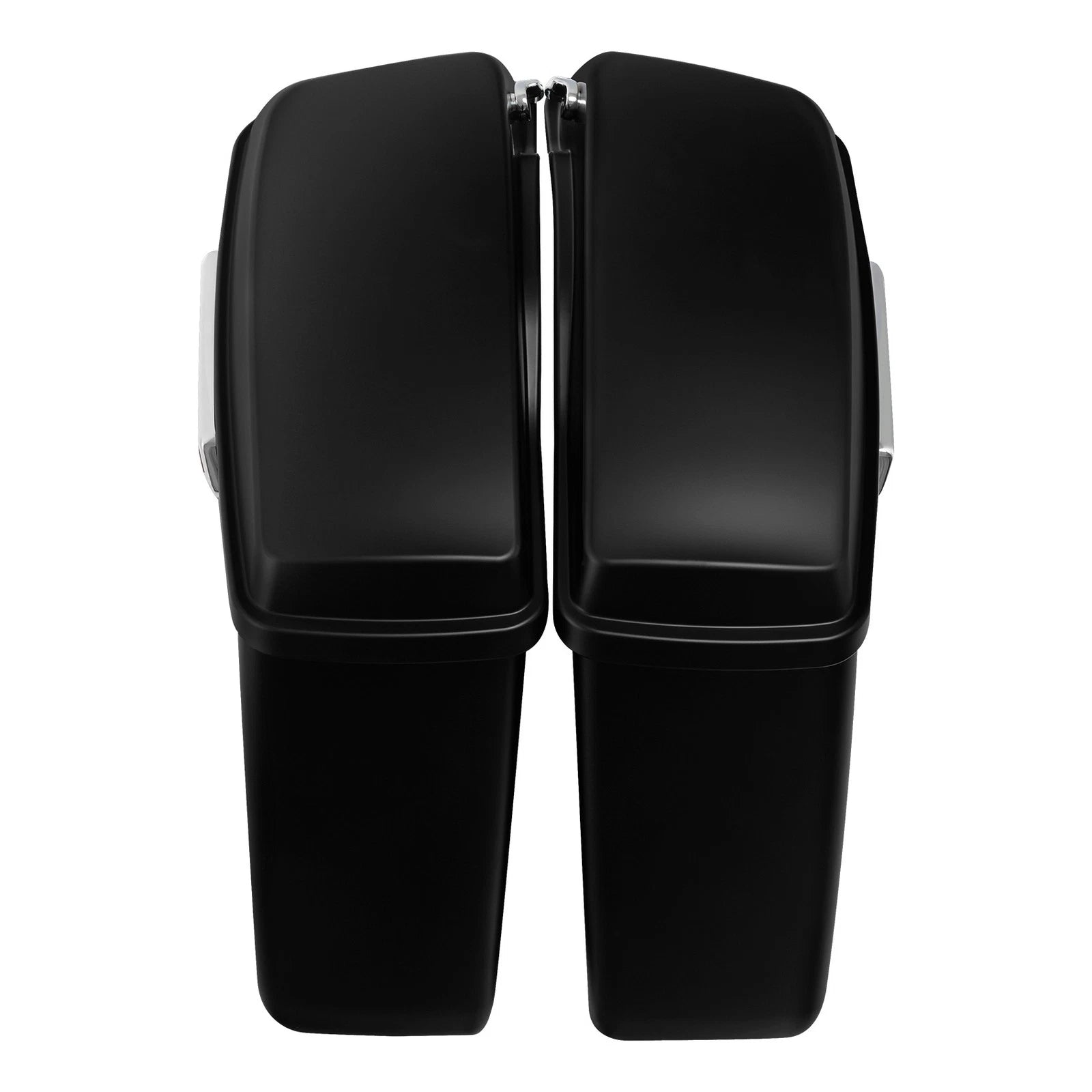 Hard Saddlebags for Harley Road Street Electra Glide (2014–2023) Black Denim