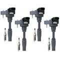 Set of 4 Ignition Coils & Iridium Spark Plugs for Acadia ATS Colorado