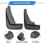Set of 2 Front & Rear Mud Flaps for Volkswagen Tiguan (2017–2023)