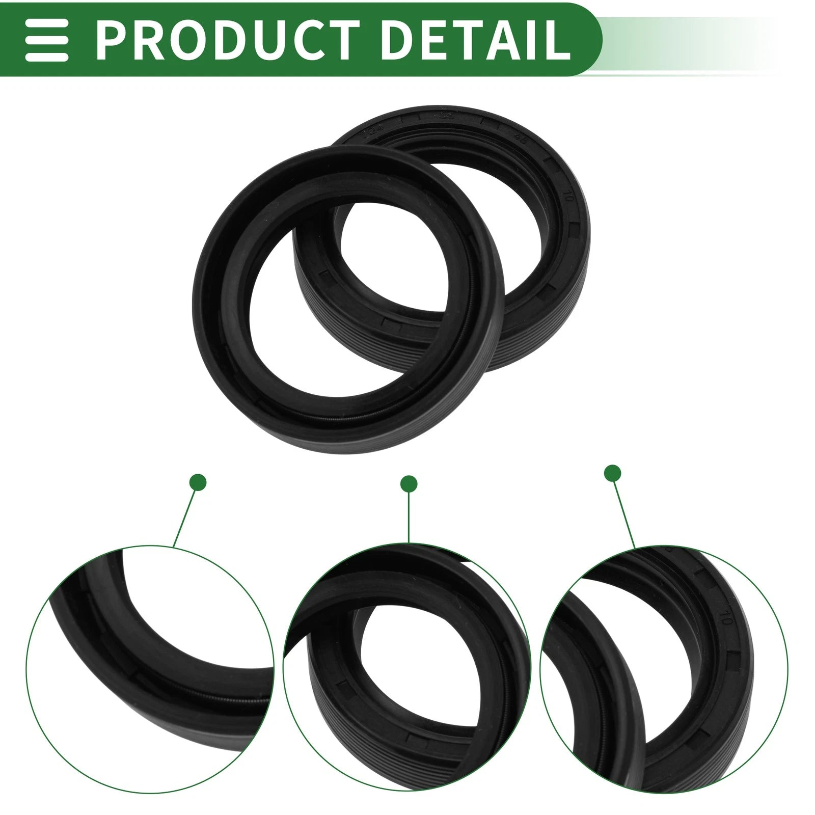 Oil Seal for Rotary Shaft (35x48x10mm)