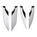 Set of 4 ABS Roof Rack Rail Covers for Lexus GX470 (2003–2009) Silver