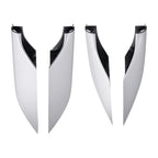 Set of 4 ABS Roof Rack Rail Covers for Lexus GX470 (2003–2009) Silver