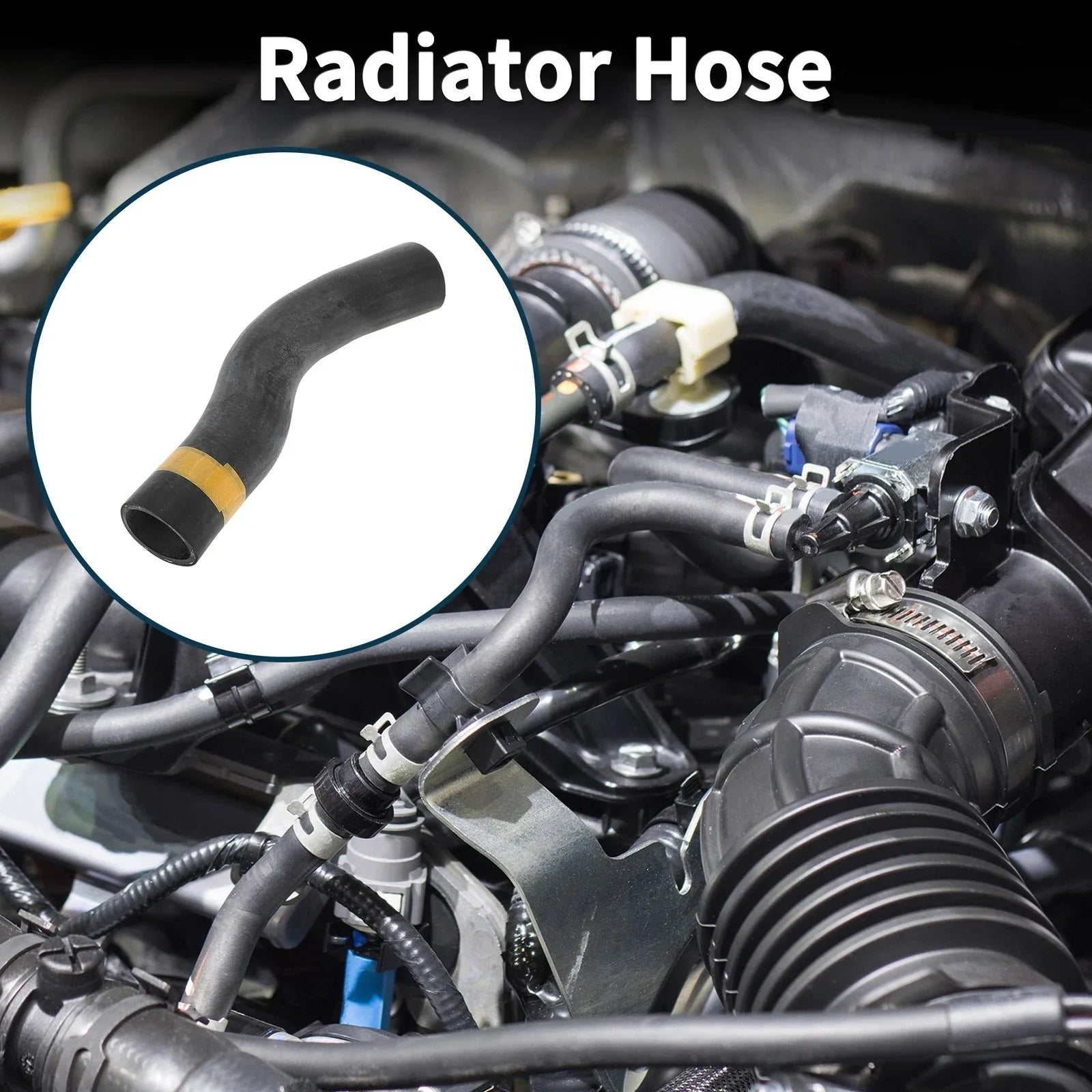 Radiator Hose for Lexus LS460 2007-2012 (2 x) Upper Pipe