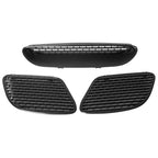 Front Hood Bezel Scoop Grille Set for Dodge Challenger SRT Hellcat (2015-2018)