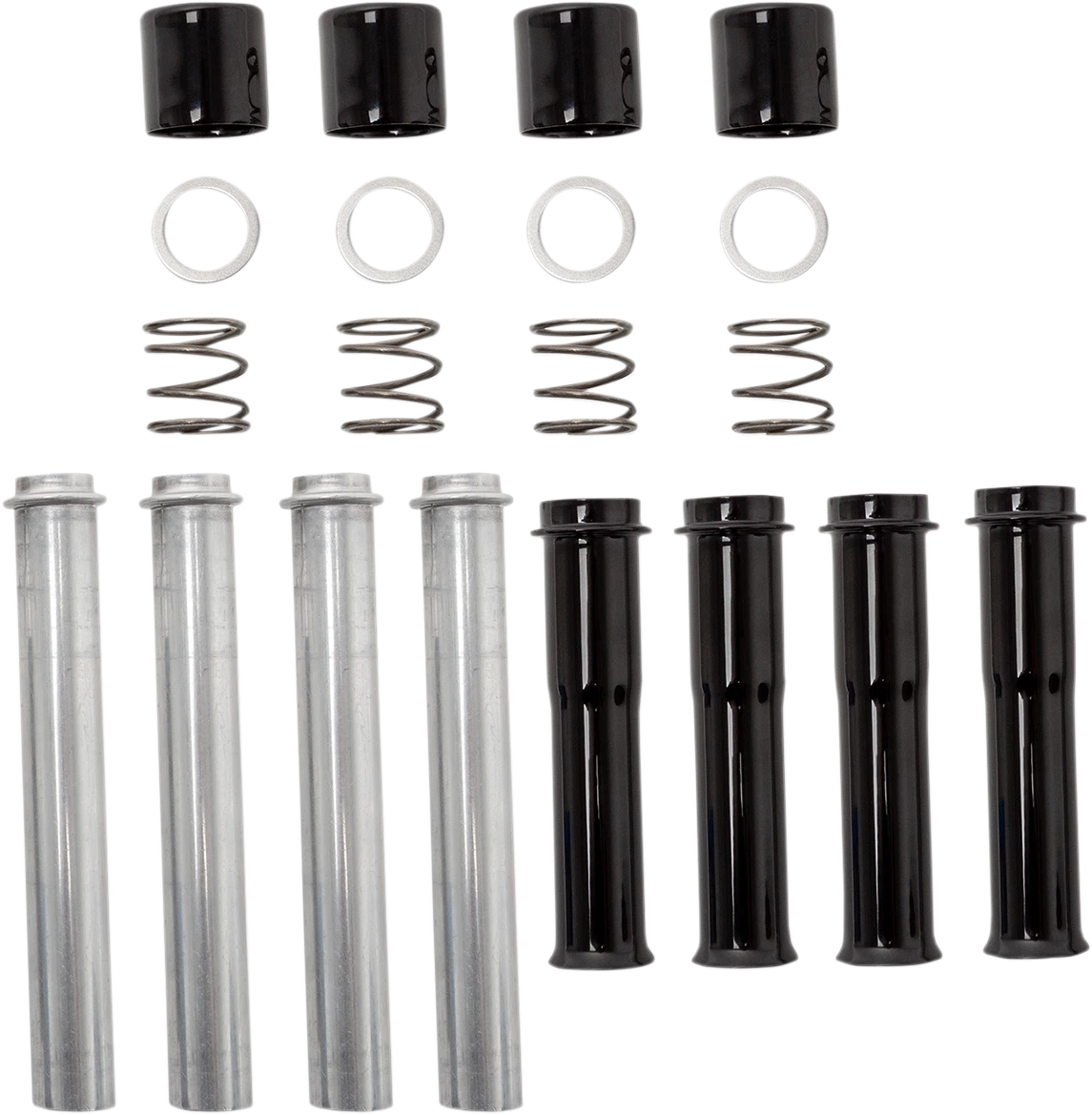 S&S Cycle Pushrod Tubes for Twin Cam M8 (930-0124) - Gloss Black