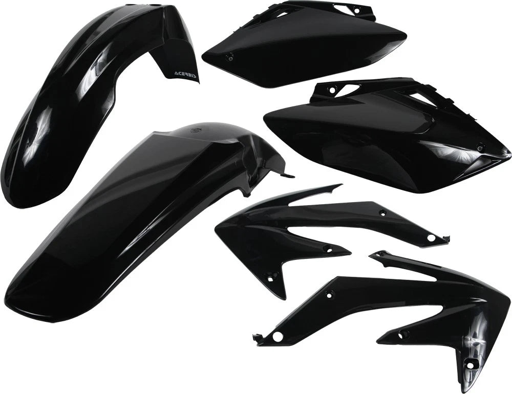 Acerbis Plastic Kit for Honda CRF450R (2005–2006) - Black