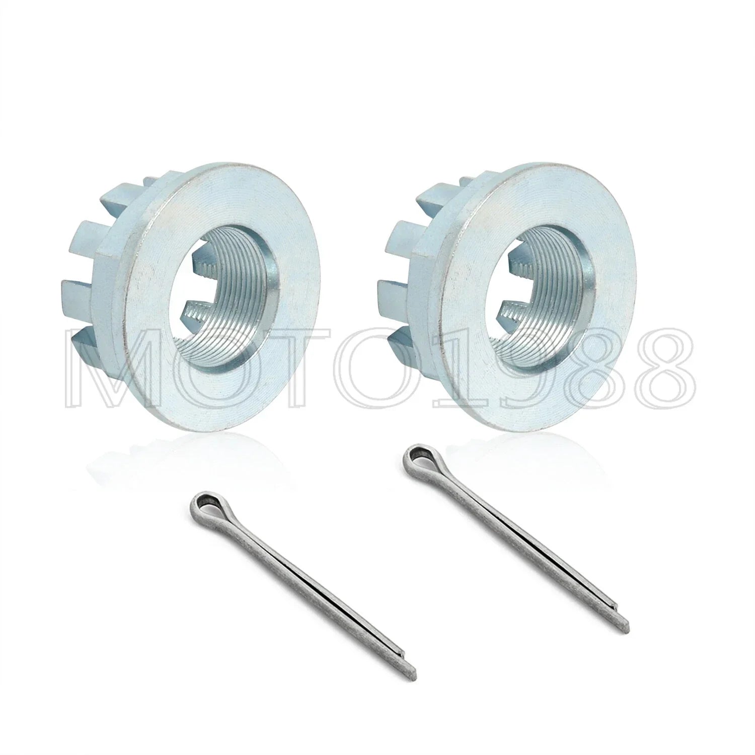 2 x Castle Nut for Honda Rancher Trx420 Rear Wheel Axle (2007–2024)