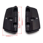 Passenger Floorboard Kit for Harley Touring Models (1993–2008) Black