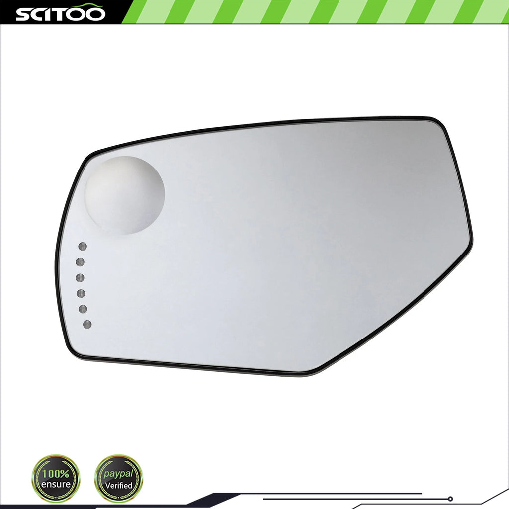 Heated Signal Spot Mirror Glass for Sierra Silverado (2014–2019)