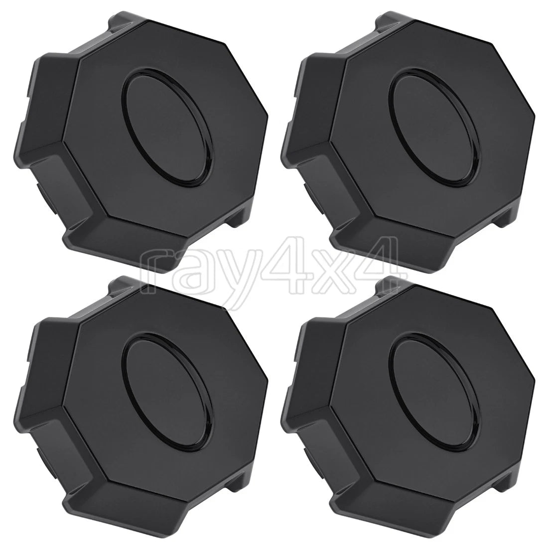 Set of 4 Wheel Center Caps for Polaris Ranger 570 4x4 (2015)