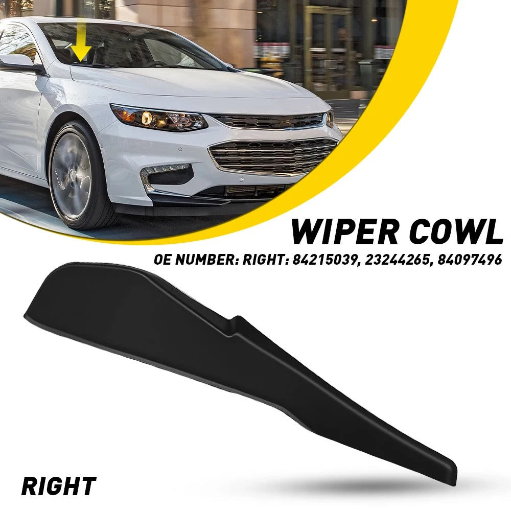 Front RH Air Inlet Grille Cowl Extension Cover for Chevy Malibu (2016–2025) 84215039