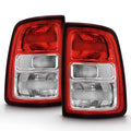 Pair Halogen Tail Lights for RAM 2500 3500 (2019–2024) Chrome Bezel