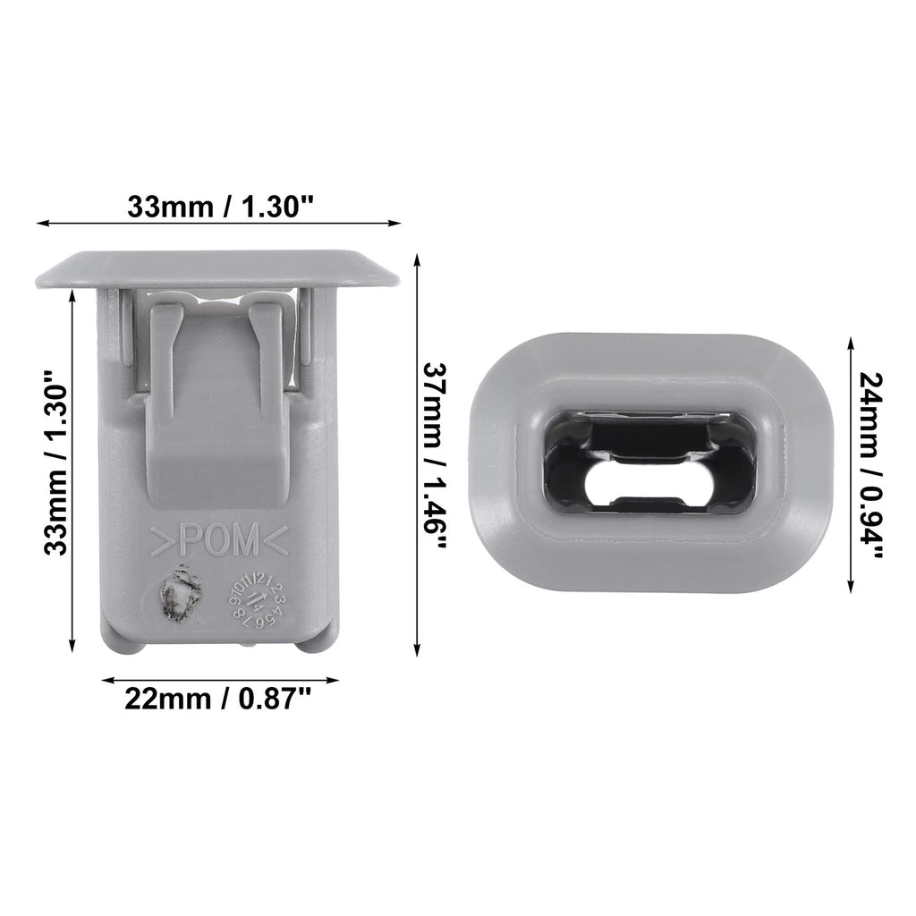 2 Pack Rear Seat Cushion Pad Clips for Mercedes-Benz A220 (2019–2021)