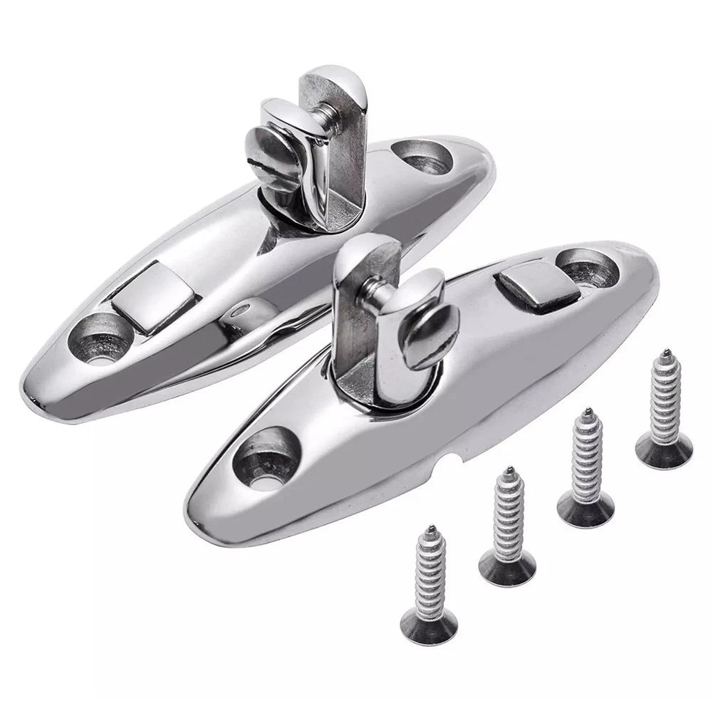 Set of 2 Stainless Steel Swivel Hinge Quick Release for Bimini Top